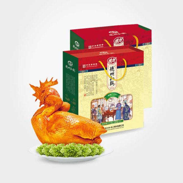 德州扒鸡保鲜扒鸡礼盒*2