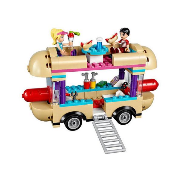 lego 乐高 friends好朋友系列 游乐场流动热狗车 积木拼插儿童益智