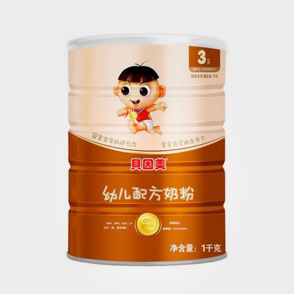 贝因美冠宝特选幼儿配方奶粉3段听装1千克